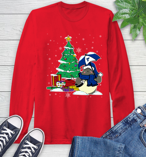 St.Louis Blues NHL Hockey Cute Tonari No Totoro Christmas Sports (1) Long Sleeve T-Shirt 11