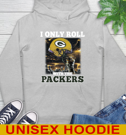 Green Bay Packers NFL Football I Only Roll With My Team Sports Hoodie 6
