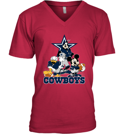 Goofy Donald Duck And Mickey Mouse Dallas Cowboys Football T-Shirt - Trend  Tee Shirts Store