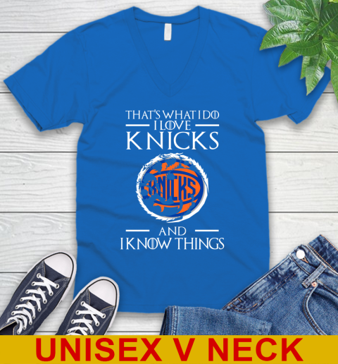 New York Knicks NBA Basketball That's What I Do I Love My Team And I Know Things Game Of Thrones 51