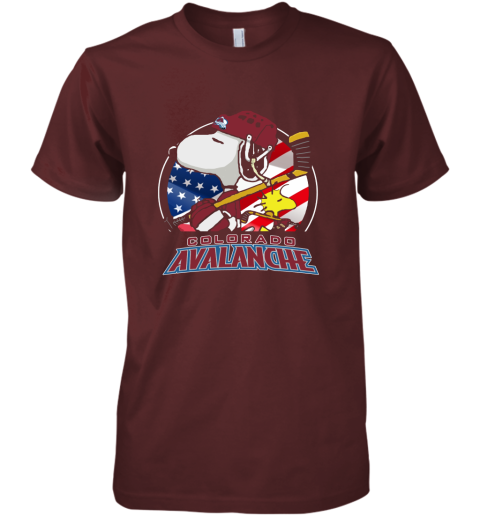 29nv-colorado-avalanche-ice-hockey-snoopy-and-woodstock-nhl-premium-guys-tee-5-front-maroon-480px