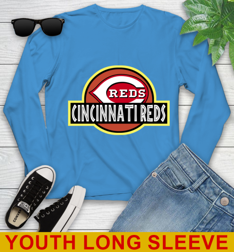 MLB Cincinnati Reds Jurassic Park Dinosaur Movie Baseball Sports 129