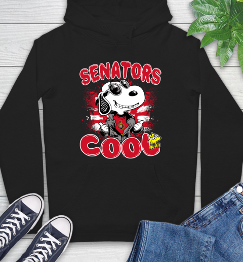 NHL Hockey Ottawa Senators Cool Snoopy Shirt Hoodie