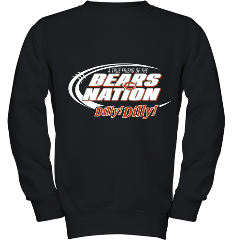 A True Friend Of The Bears Nation Youth Sweatshirt