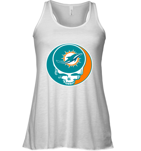 Miami Dolphins Women's Summer Button Up Tank Top V Neck Sleeveless Blouse  Top