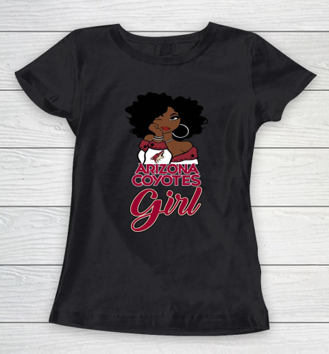 Arizona Coyotes Girl NHL Women's T-Shirt 2