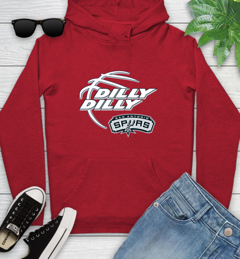 NBA San Antonio Spurs Dilly Dilly Basketball Sports Youth Hoodie 11