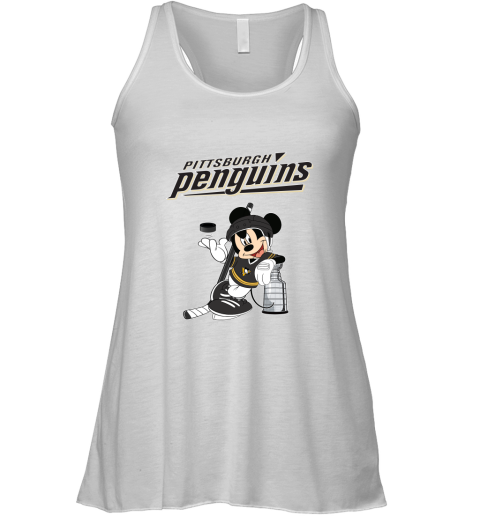 Mickey Pittsburgh Penguins Taking The Stanley Cup Hockey NHL Racerback Tank