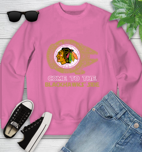 NHL Come To The Chicago Blackhawks Wars Hockey Sports Youth Sweatshirt 6
