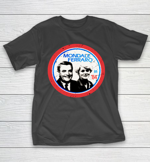 Walter Mondale Geraldine Ferrero Vintage 1984 Election T-Shirt