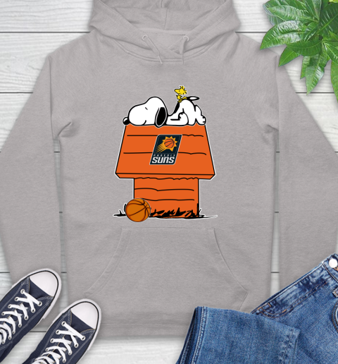 Phoenix Suns NBA Basketball Snoopy Woodstock The Peanuts Movie Hoodie 12