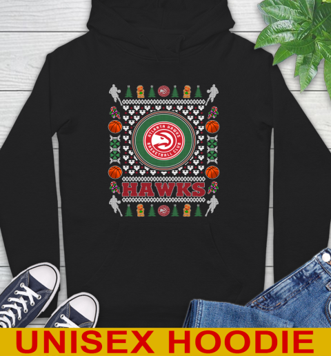 Atlanta Hawks Merry Christmas NBA Basketball Loyal Fan Hoodie
