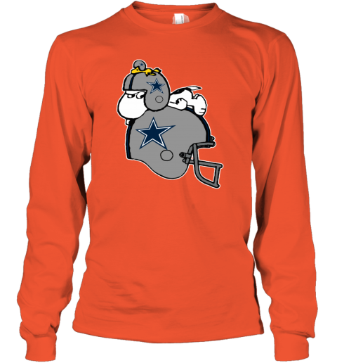 Youth Navy Dallas Cowboys Helmet Long Sleeve T-Shirt 