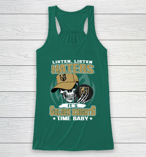 Listen Haters It is KNIGHTS Time Baby NHL Racerback Tank 5