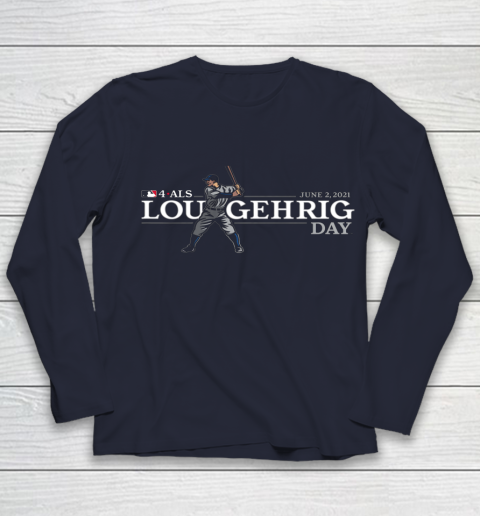 4 ALS Lou Gehrig Day Youth Long Sleeve 2
