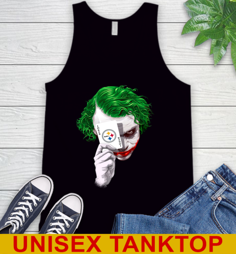 Pittsburgh Steelers NFL Football Joker Card Shirt Tank Top