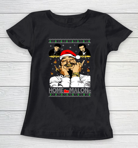 Home Malones Funny Christmas Women's T-Shirt