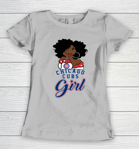 Chicago Cubs Girl MLB Women's T-Shirt 6