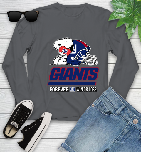 NFL The Peanuts Movie Snoopy Forever Win Or Lose Football New York Giants 132