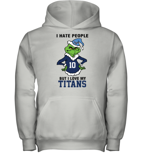 I Hate People But I Love My Titans Tennessee Titans NFL Teams Youth Hoodie