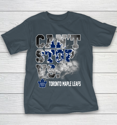 NHL Toronto Maple Leafs Hockey Can't Stop Vs Youth T-Shirt 5