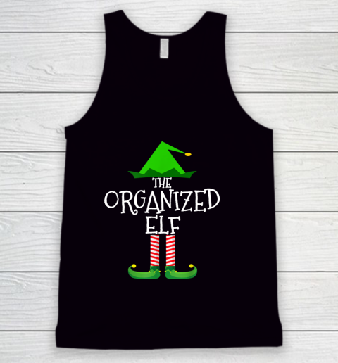 The Organized Elf Family Matching Group Christmas Gift Funny Tank Top