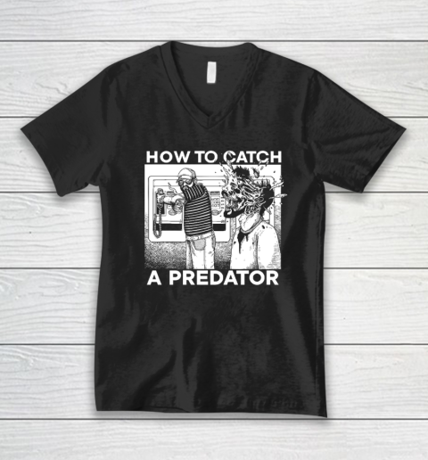 Leon Gary Plauché How To Catch A Predator V-Neck T-Shirt