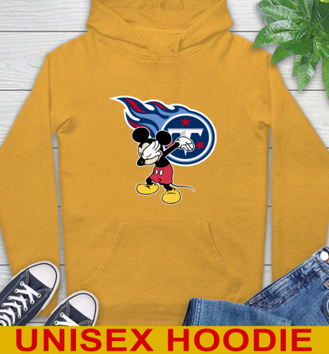 Tennessee Titans NFL Football Dabbing Mickey Disney Sports Hoodie 3