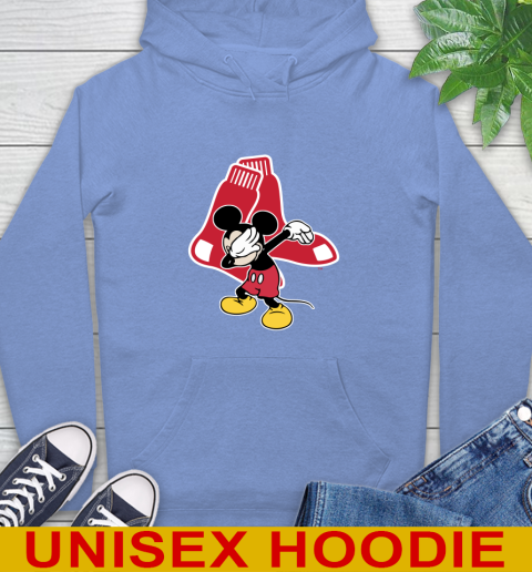 Boston Red Sox MLB Baseball Dabbing Mickey Disney Sports Hoodie 11