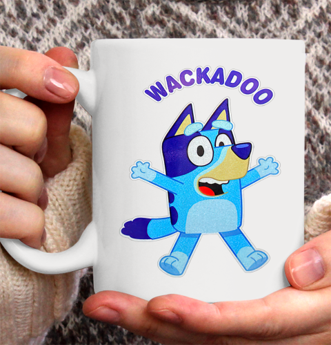 Wackadoo Blueys Love Fathers Day Gift Ceramic Mug 11oz