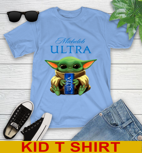 Star Wars Baby Yoda Hugs Michelob Ultra Beer Shirt 111