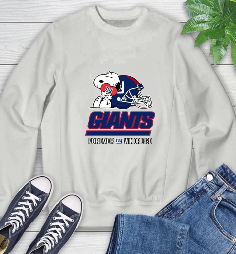 NFL The Peanuts Movie Snoopy Forever Win Or Lose Football New York Giants 29