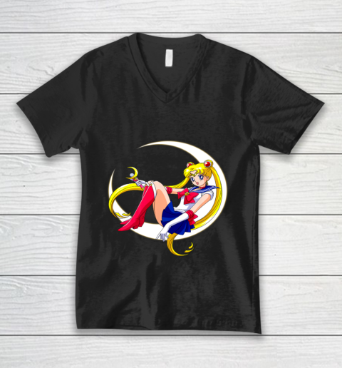 Moon Sailor Moon V-Neck T-Shirt