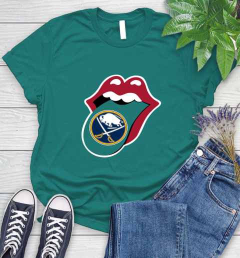 Buffalo Sabres NHL Hockey Lips I Root For My Team Adoring Fan 102