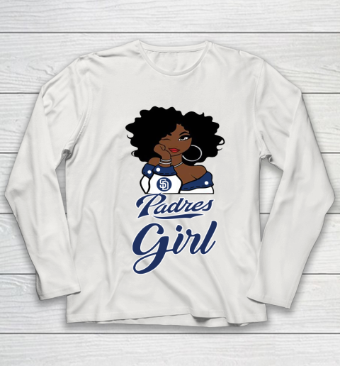 San Diego Padress Girl MLB Youth Long Sleeve 11