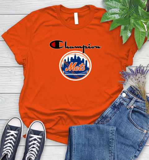 MLB Baseball New York Mets Champion Shirt Women's T-Shirt 2