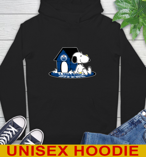 NHL Hockey Edmonton Oilers Snoopy The Peanuts Movie Shirt Hoodie 2