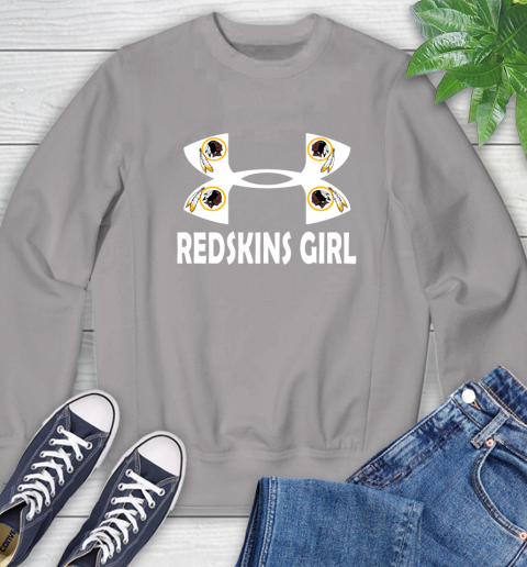 NFL Washington Redskins Girl Under Armour Football Sports Sweatshirt 5