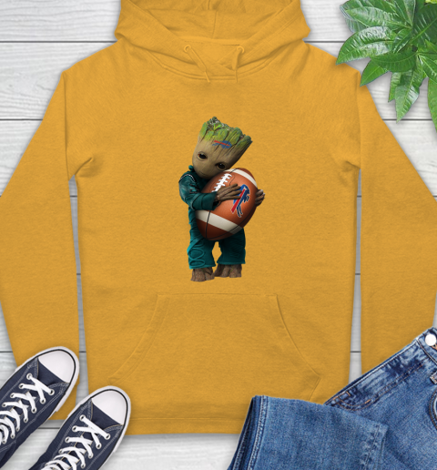 NFL Groot Guardians Of The Galaxy Football Sports Buffalo Bills Hoodie 3