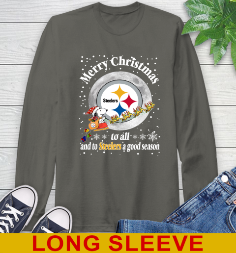 Pittsburgh Steelers Merry Christmas To All And To Steelers A Good Season NFL Football Sports Long Sleeve T-Shirt 10