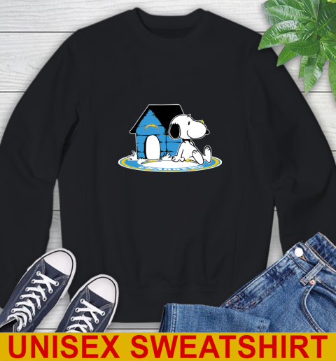 NFL Football Los Angeles Chargers Snoopy The Peanuts Movie Shirt Sweatshirt 2