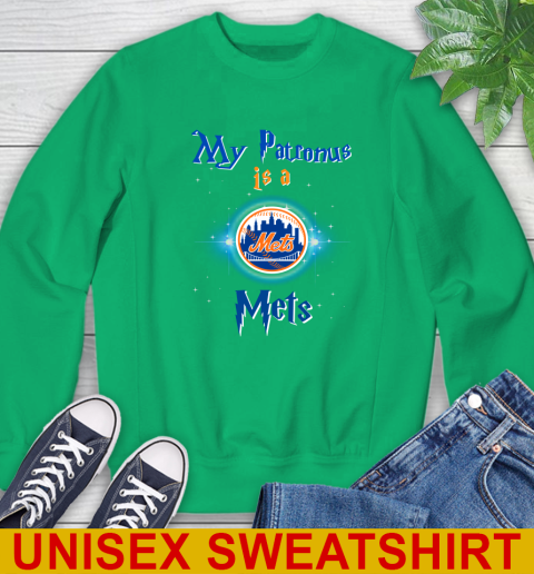 MLB Baseball Harry Potter My Patronus Is A New York Mets Sweatshirt 8
