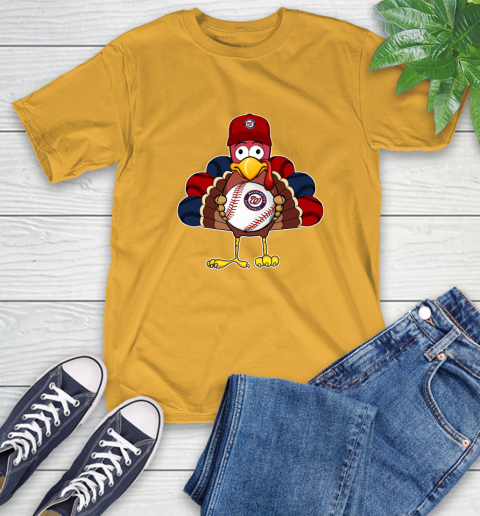 Washington Nationals Turkey thanksgiving T-Shirt 3