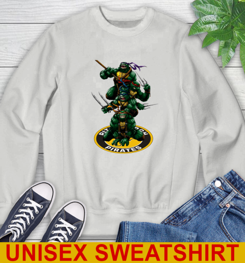 MLB Baseball Pittsburgh Pirates Teenage Mutant Ninja Turtles Shirt Sweatshirt 5