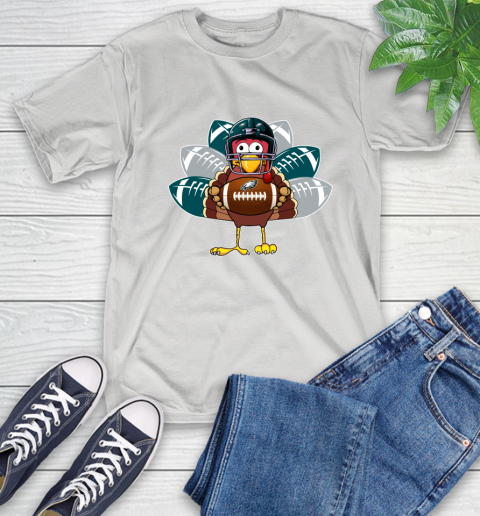 Philadelphia Eagles Turkey Thanksgiving Day T-Shirt