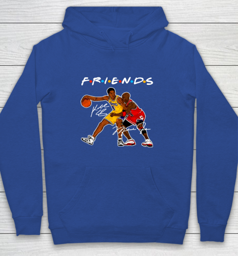 Michael Jordan And Kobe Bryant Friends Signatures Youth Hoodie 6