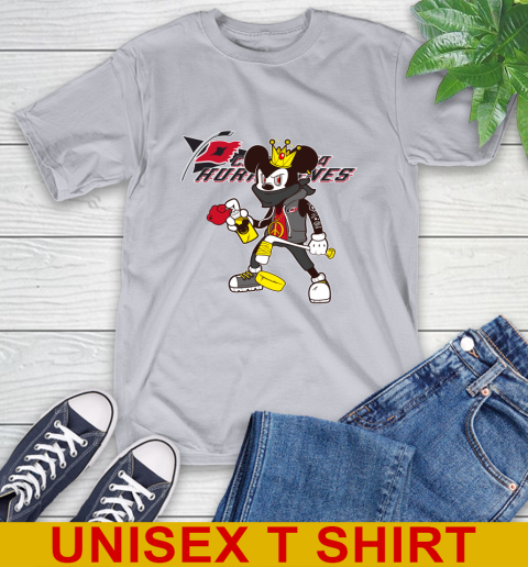 Carolina Hurricanes NHL Hockey Mickey Peace Sign Sports T-Shirt 6