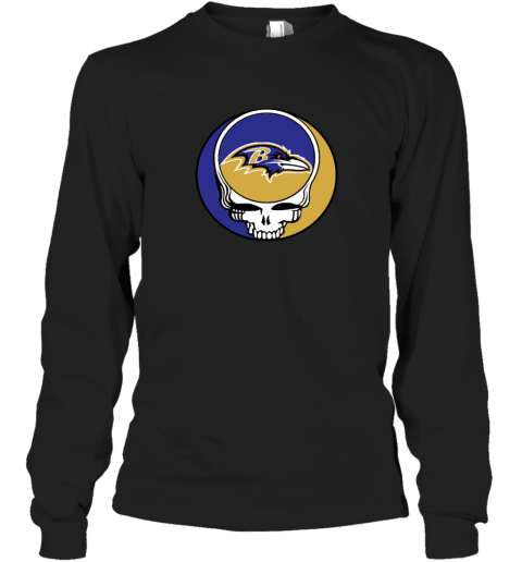 Baltimore Ravens x Grateful Dead Long Sleeve T-Shirt