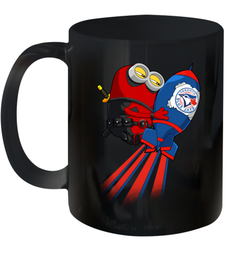 MLB Baseball Toronto Blue Jays Deadpool Minion Marvel Shirt Ceramic Mug 11oz