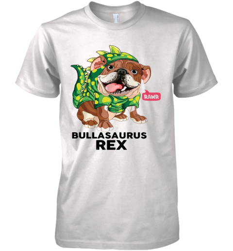 Bulldog Dino Pawr Crewneck Premium Men's T-Shirt